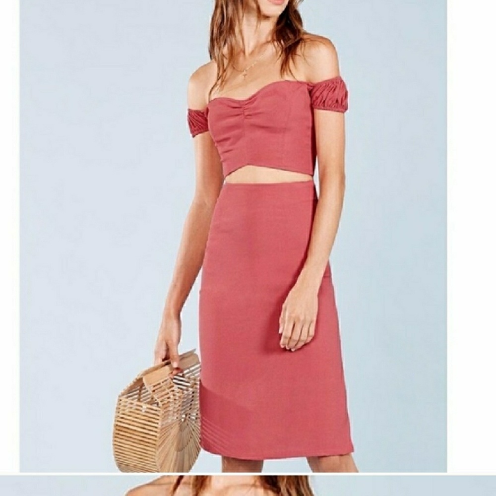 Two piece skirt set